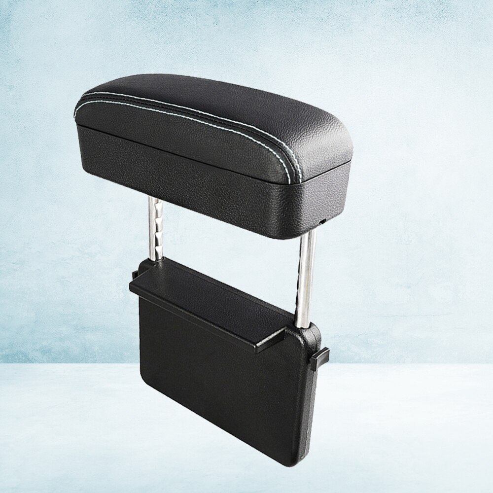 Universal Car Mounted Armrest Box Central Box Elbow Support Pad Car Center Console Armrests for Car Beige: Picture 6