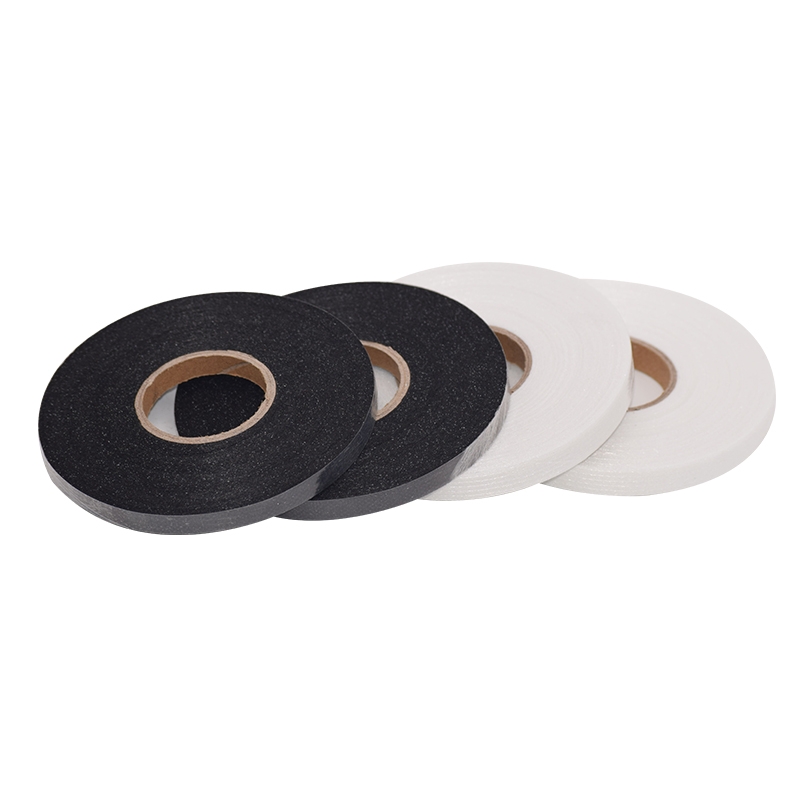 Zwart-wit eenzijdig gebonden stof voering strijken kleding zoom tape mesh voering DIY naaiaccessoires