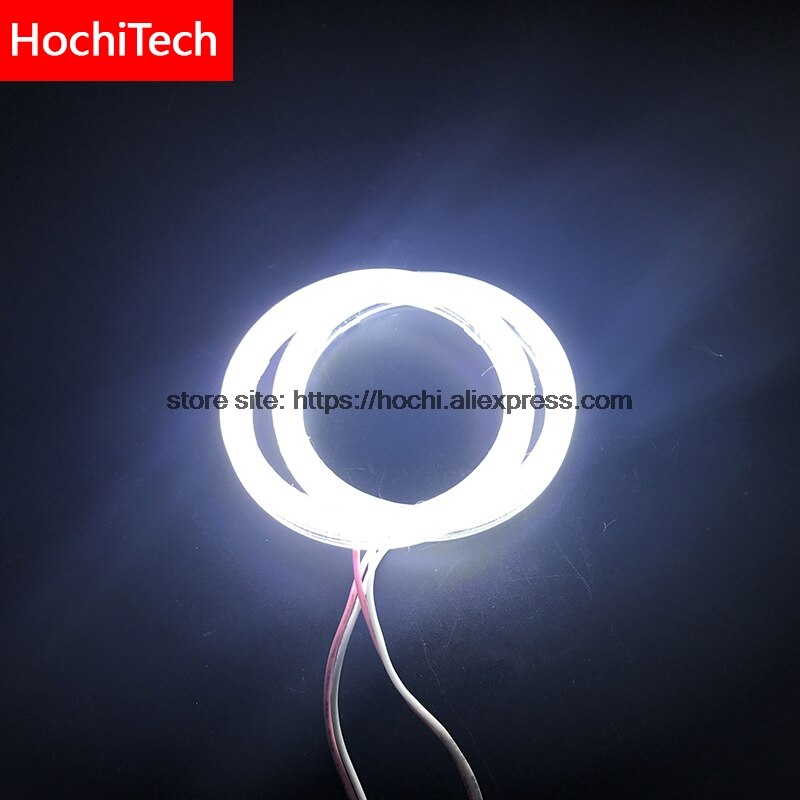 Para SsangYong Kyron 2007 COB Led luz de día blanco Halo Cob Led Ojos de Ángel anillo de Error libre Ultra brillante