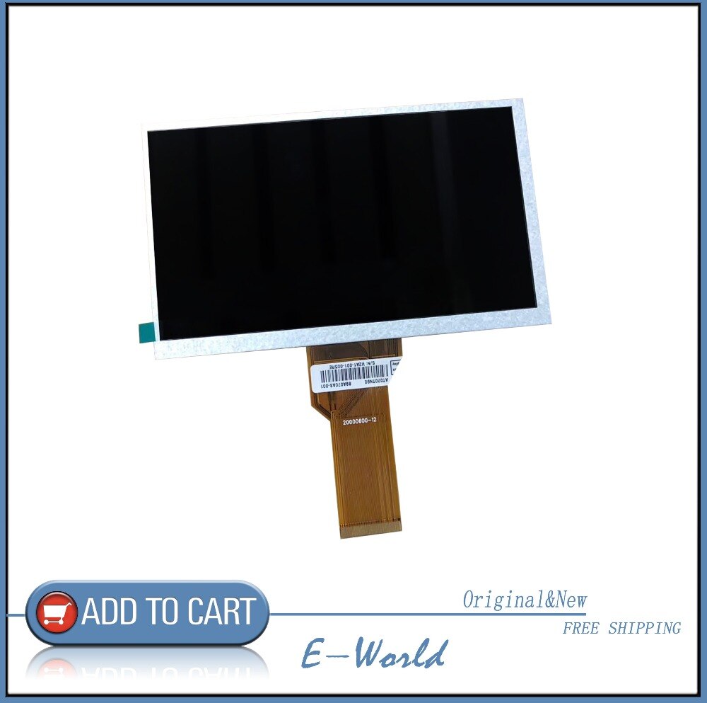 Original 7inch LCD screen AT070TN92 Long cable 3.5mm Backlight