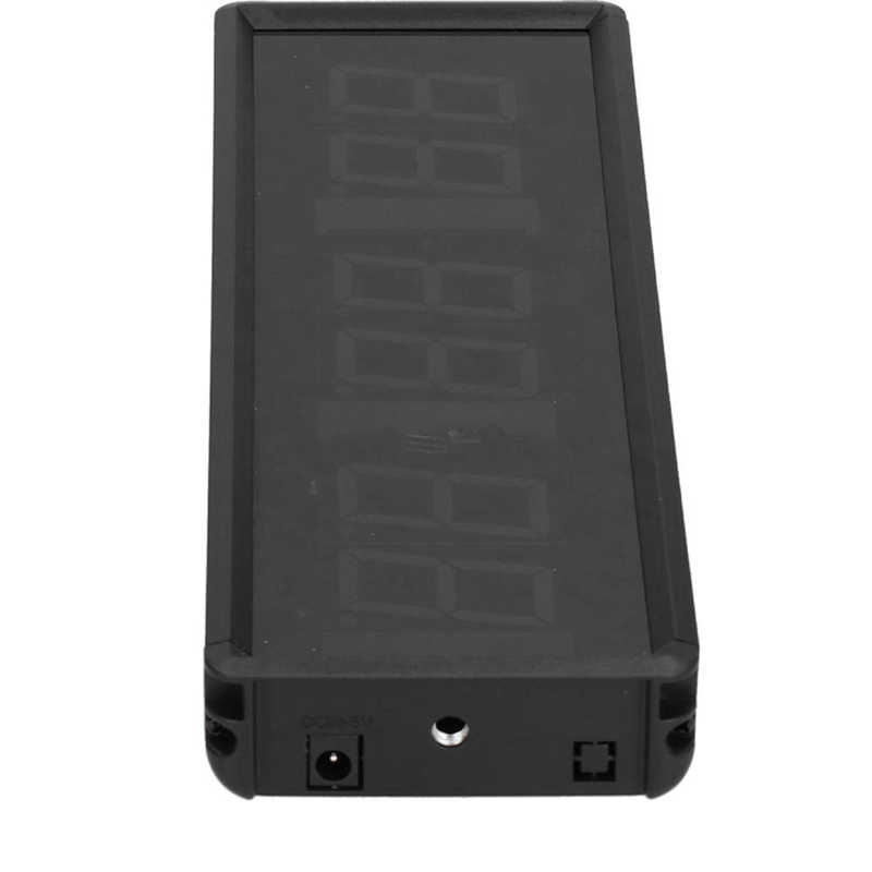 LED Interval Timer Gym Workout Count Down/Up Clock Stopwatch for Fitness Exercising LED Interval Timer