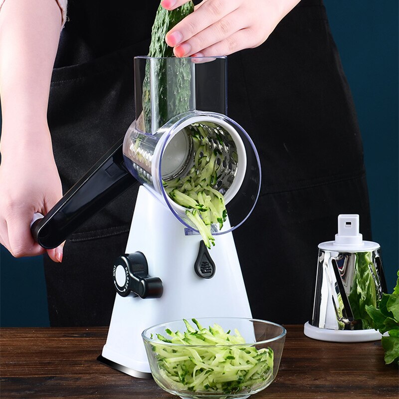 3 In 1 Groente Cutter Slicer Rasp Aardappel Wortel... – Vicedeal