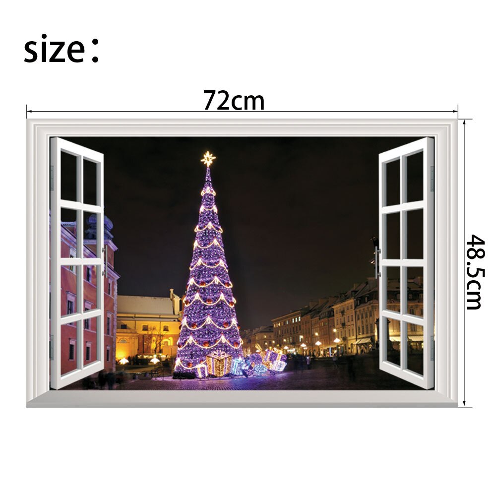 Autocollants Muraux 3D De Noël, Autocollants Pour ... – Grandado