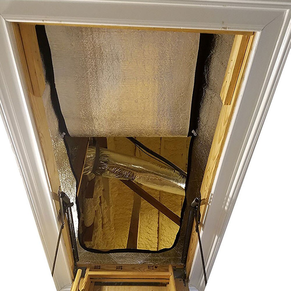 Fireproof Attic Tent Insulation Cover Attic Door Insulation Cover Attic Stairway Insulator Attic Ladder Insulation Cover