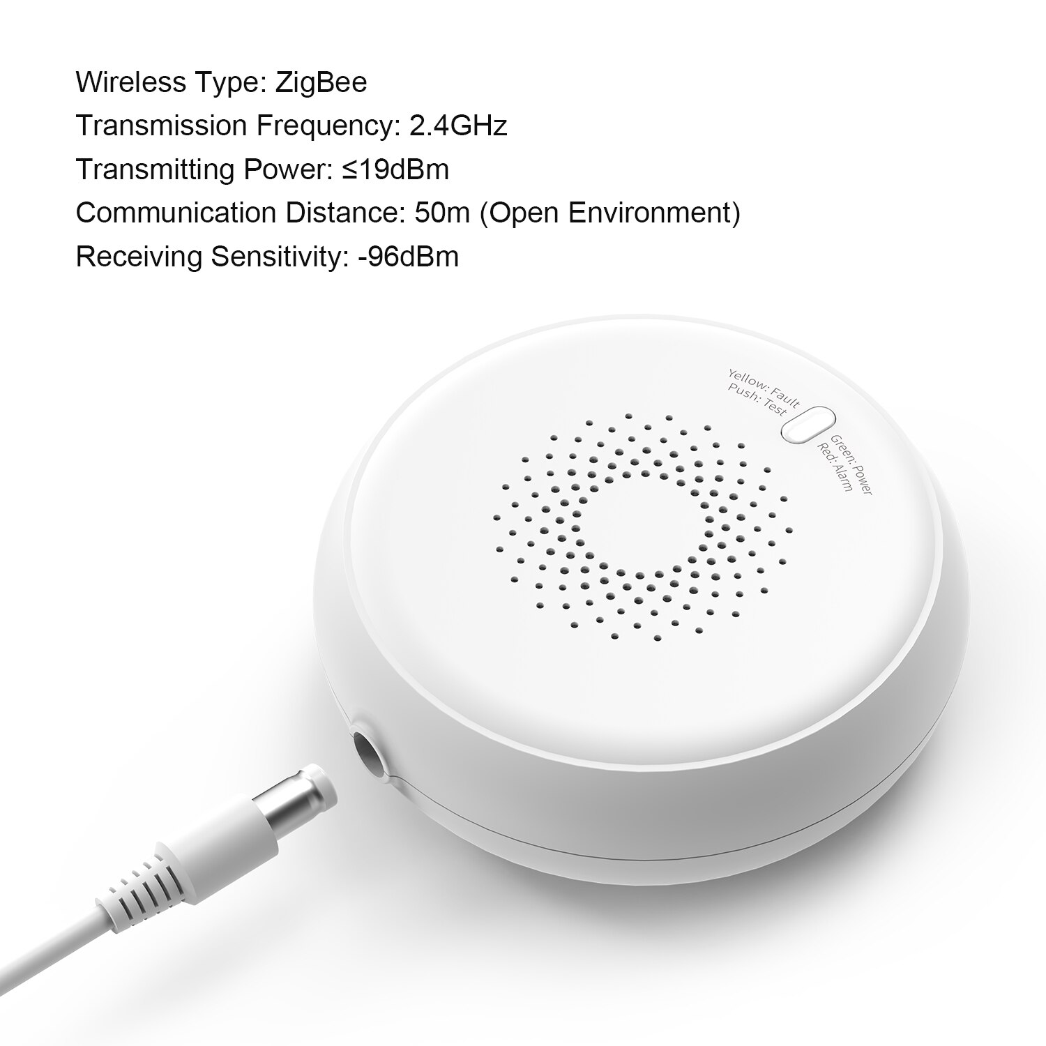 Digital Gas Sensor Smoke Gas Leakage Sensor Wireless Alarm Sensor Automatic Household Alarm Sensor Security Protection