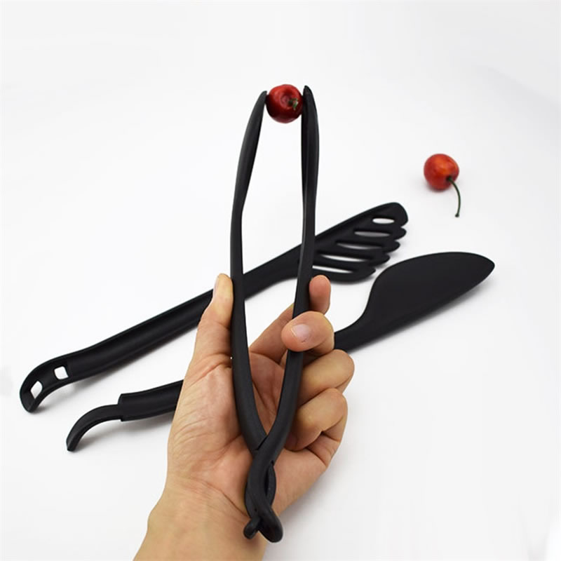 Pince à nourriture longue détachable en plastique tourneur salade Sandwich pince à Dessert gâteau pain pinces de service cuisine barbecue Grill outil de cuisson