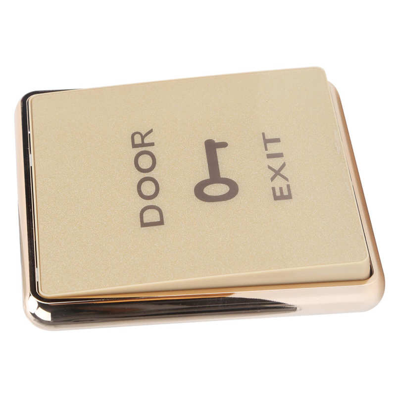 lock Access Control Kits DC12V Door Open Release Button Switch Panel for Home Company Security Access Control System