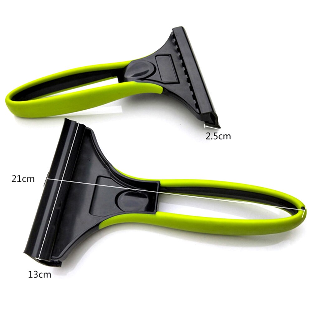 2-in-1 Car Ice Scraper PVC Snow Ice Remover Winter Car Deicer Cone Deicing Tool Scraping Shovel