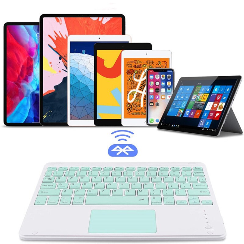 Universele Tablet Draadloos Toetsenbord En Muis Ultra Dunne Touchpad Toetsenbord Voor Huawei/Xiaomi/Samsung Tablet Bluetooth Toetsenborden