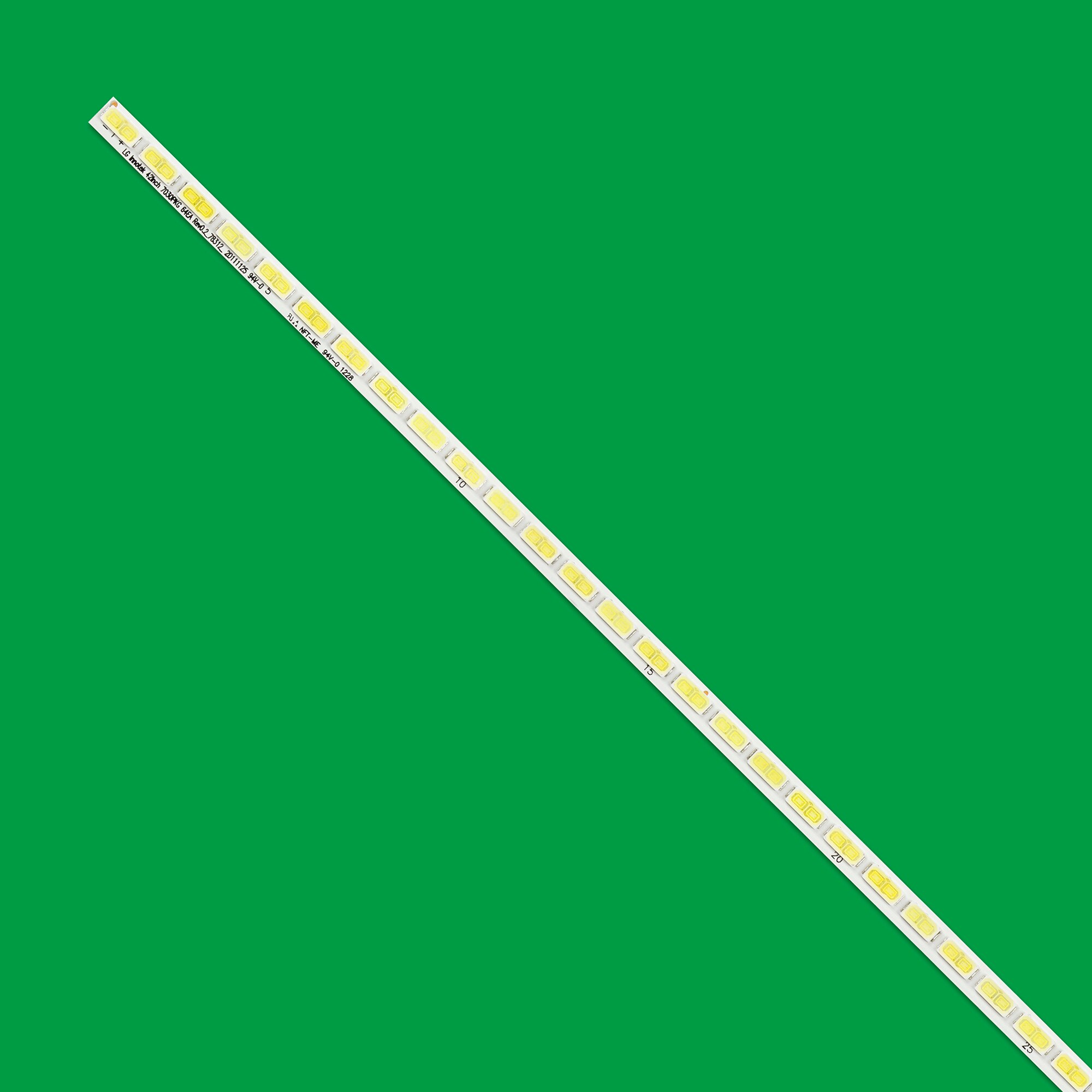64LED 530mm 42"LED backlight strip 420TA05 V0 for LG Innotek 42Inch 7030PKG 64ea Rev0.2 74.42T23.001 74.42T23.001-2-DS1