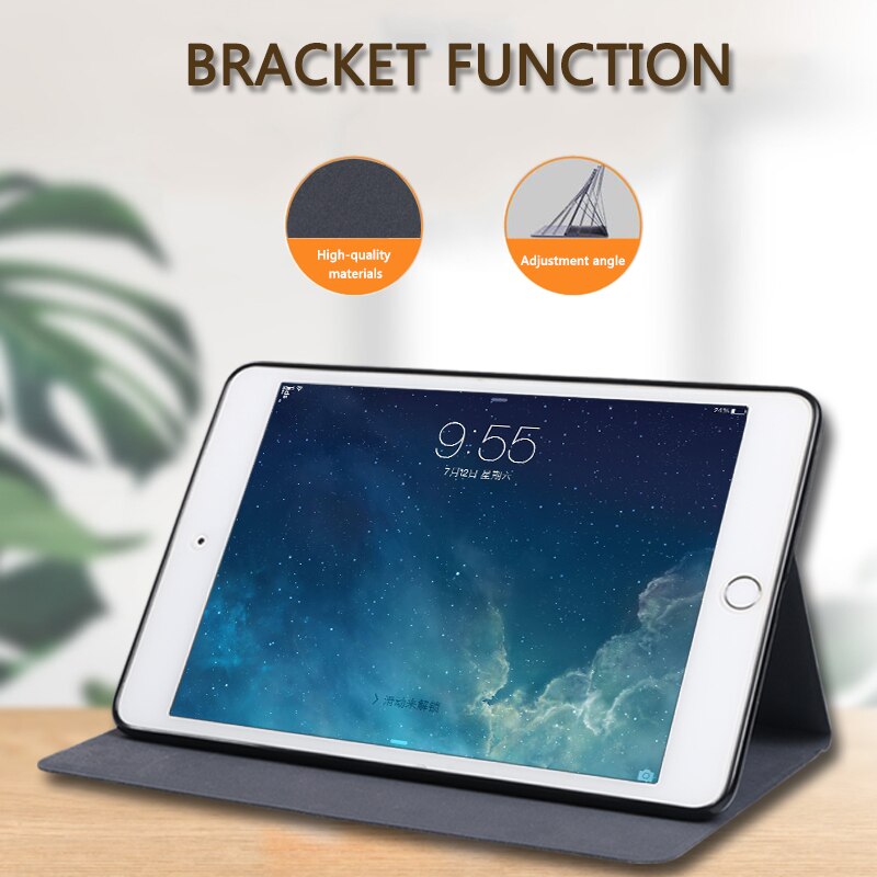 QIJUN Case For Huawei T1 10 9.6&#39;&#39; T1-A21W Flip Tablet Case for Huawei MediaPad T1 T1-A21L T1-A23L Honor Note Cover Fundas Stand