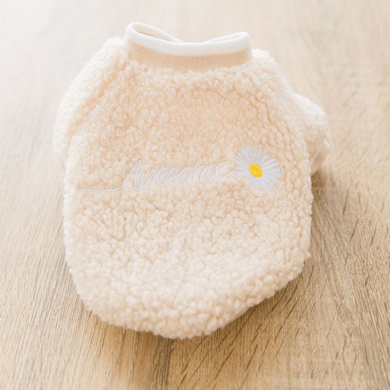 Kat Hond Hoodie Kleine Hond Kleding Winter Huisdier Kleding Puppy Outfit Chihuahua Maltese Yorkshike Terrier Poedel Pommeren Kostuum: WHITE / S