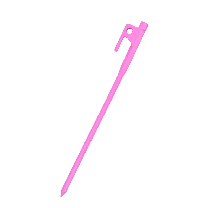 20cm akcesoria zewnętrzne obsada stalowa plaża baldachim turystyka kemping kołki kołki namiot paznokci: Różowy