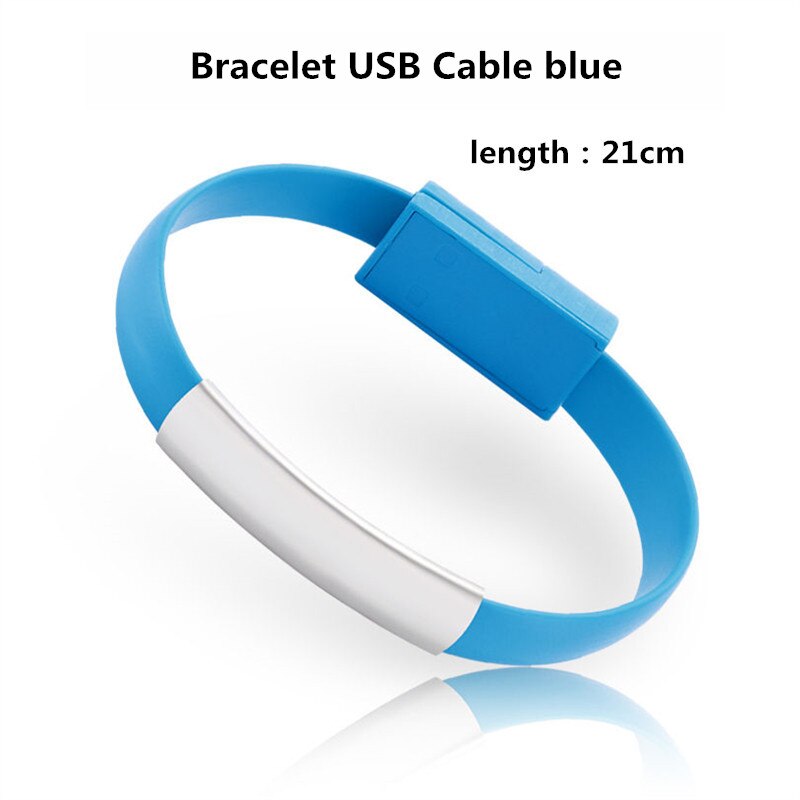 Micro USB Kabel 2A Schnelle Aufladen Outdoor Leder Armband Daten Sync Kabel für iPhone Typ C Android Ladegerät Telefon Usb kabel Draht: 22.5CM For iPhone / Plastic USB Bracelet