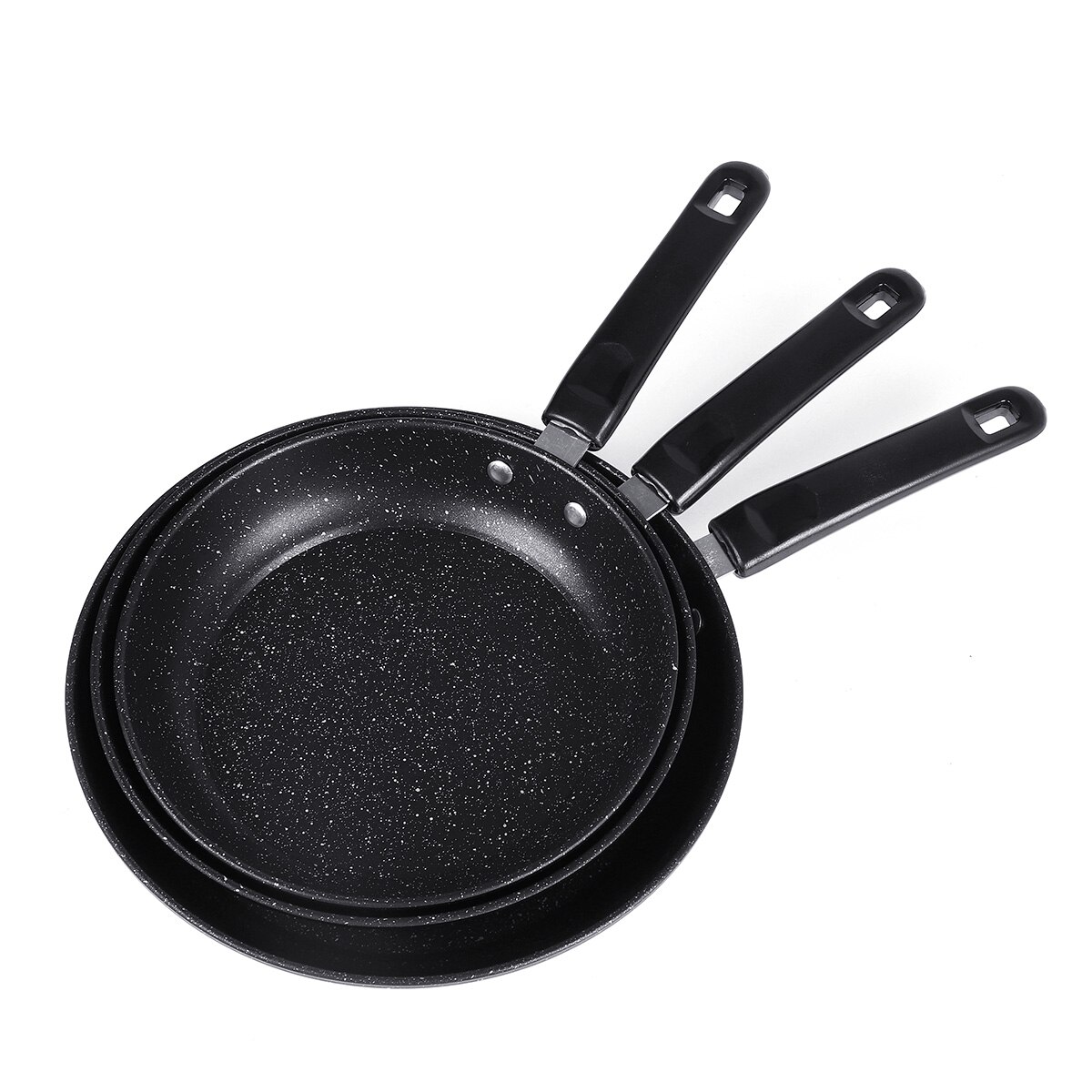 24/26/28Cm Non-stick Koekenpan Maifan Stone Pannenkoek Ei Steak Koekenpan Pot Pizza Panckae pannen Koken Tool Voor Inductie Gas Oven