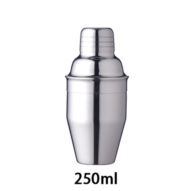 250/350/550/750 ml cocktail shaker mixer vin martini boston shaker for bartender drink party bar verktøy: 250ml
