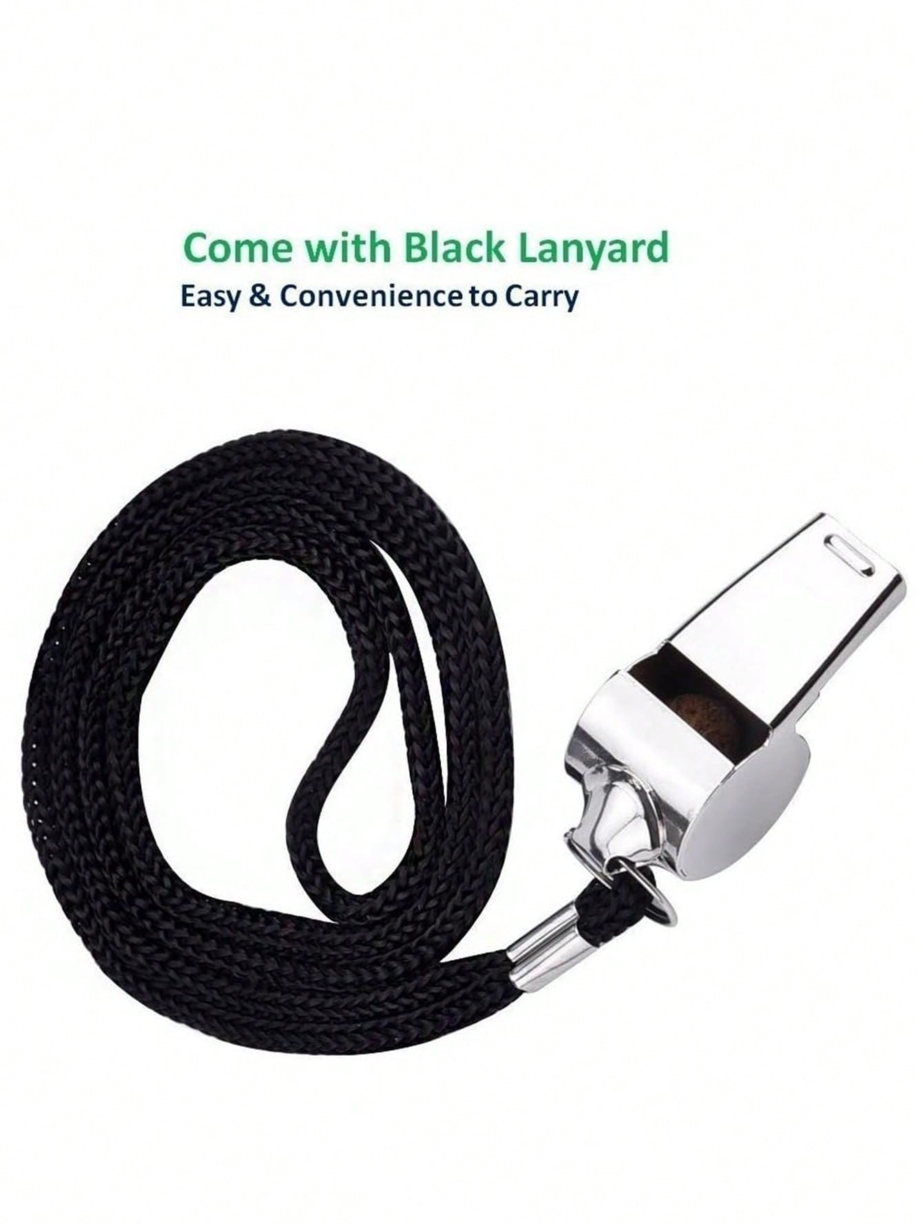 Soccer Kit - Metal Whistle with Referee Cards Set, Referee Cards for Soccer Football, Ideal Referee Kits for Game Sports