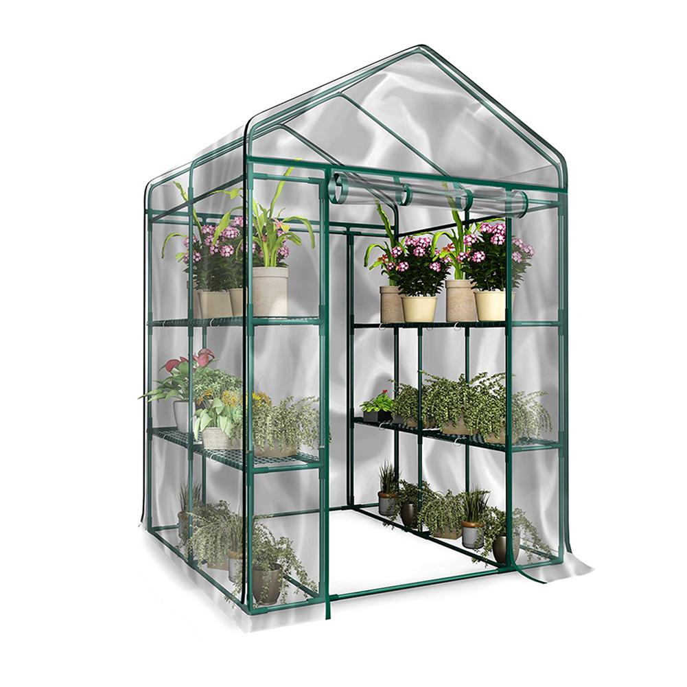 Plante cultiver sacs serre jardin semis maison verte couverture PVC serre de jardin transparente cultiver maison plantation