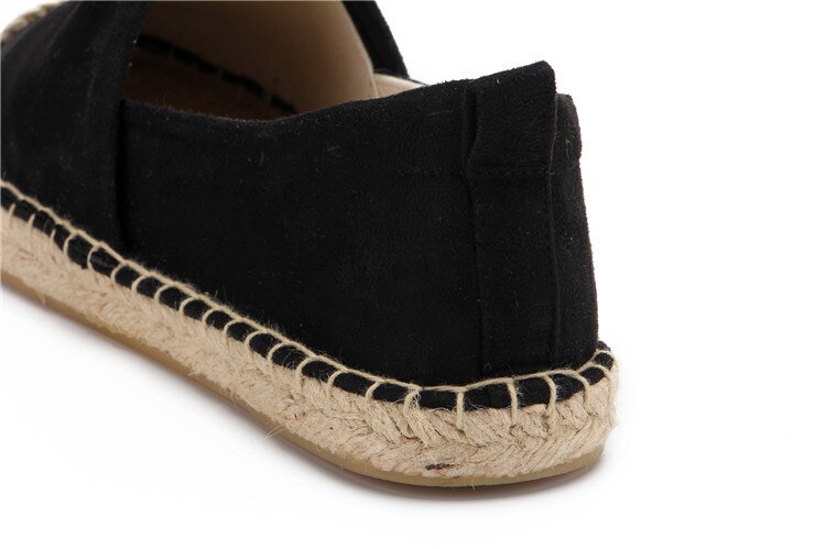 femmes chaussures printemps bout fermé espadrilles plates