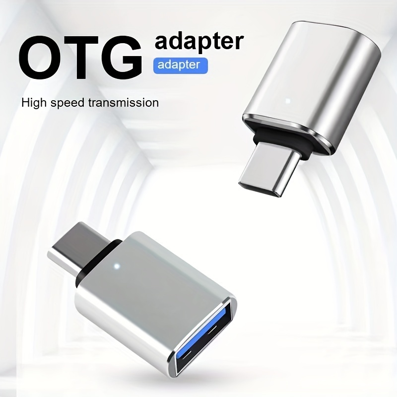 Adapter LED USB 3.0 na USB typu C OTG na USB typu C USB-A na złącze żeńskie Micro USB typu C do adapterów Samsung Xiaomi POCO