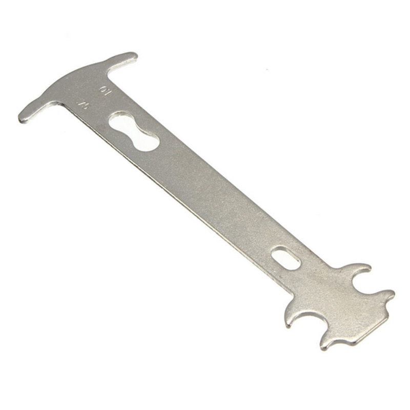 Fiets Chains Gauge Meting Heerser Mtb Bike Chain Wear Indicator Gauge Checker Uitgerekt Tool Vervanging Reparatie Tool