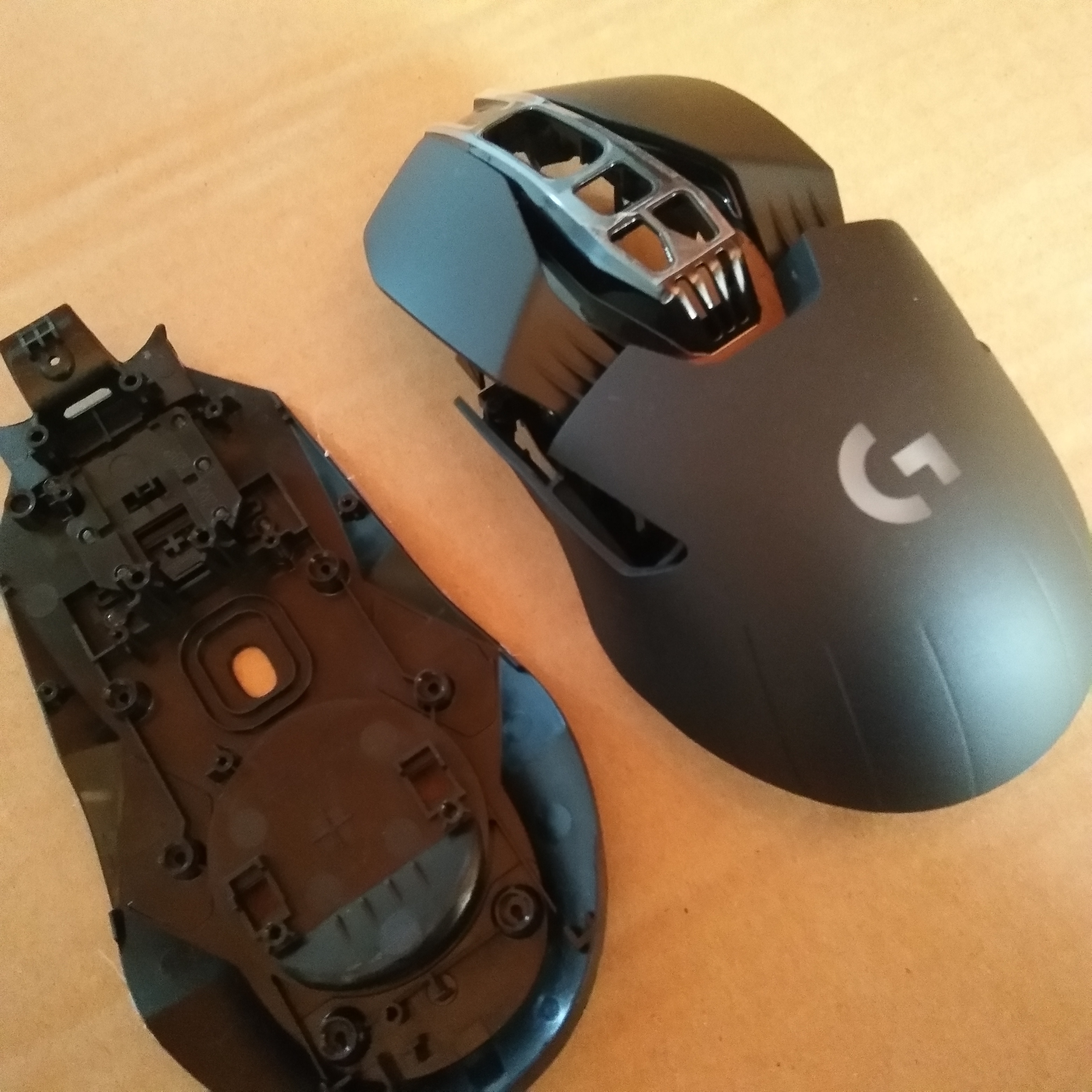 1 Pcs Mouse Top Case Upper Shell and Bottom Case for Logitech G903