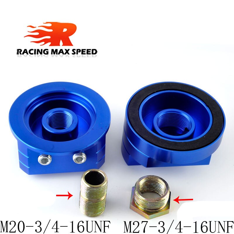 AN10 UNIVERSAL OIL Flat FILTER COOLER SANDWICH PLATE ADAPTER RELOCATION KIT: 34-16UNF