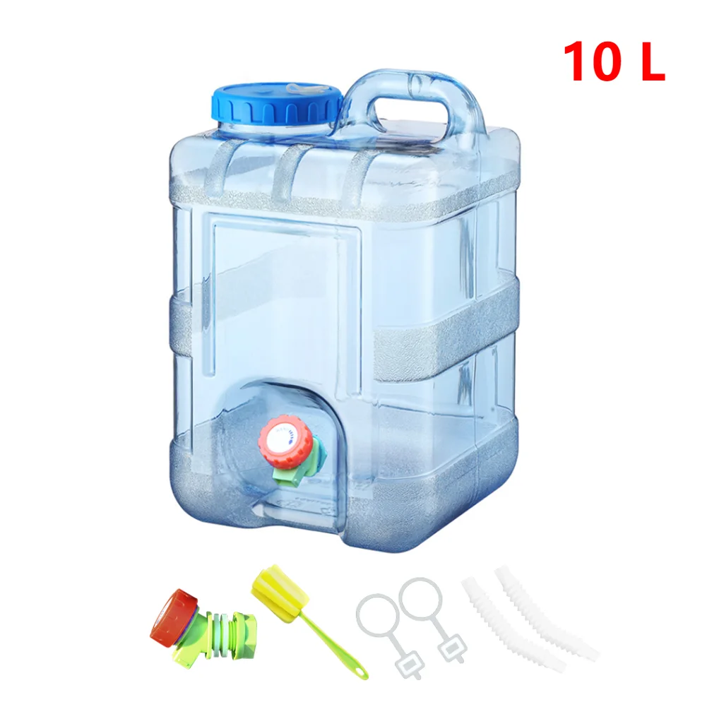 22l/20l/18l Grote Capaciteit Watercontainer Water Bus Drinkwater Opslag Emmer Met Handvat Voor Camping Reizen Drinken: plum