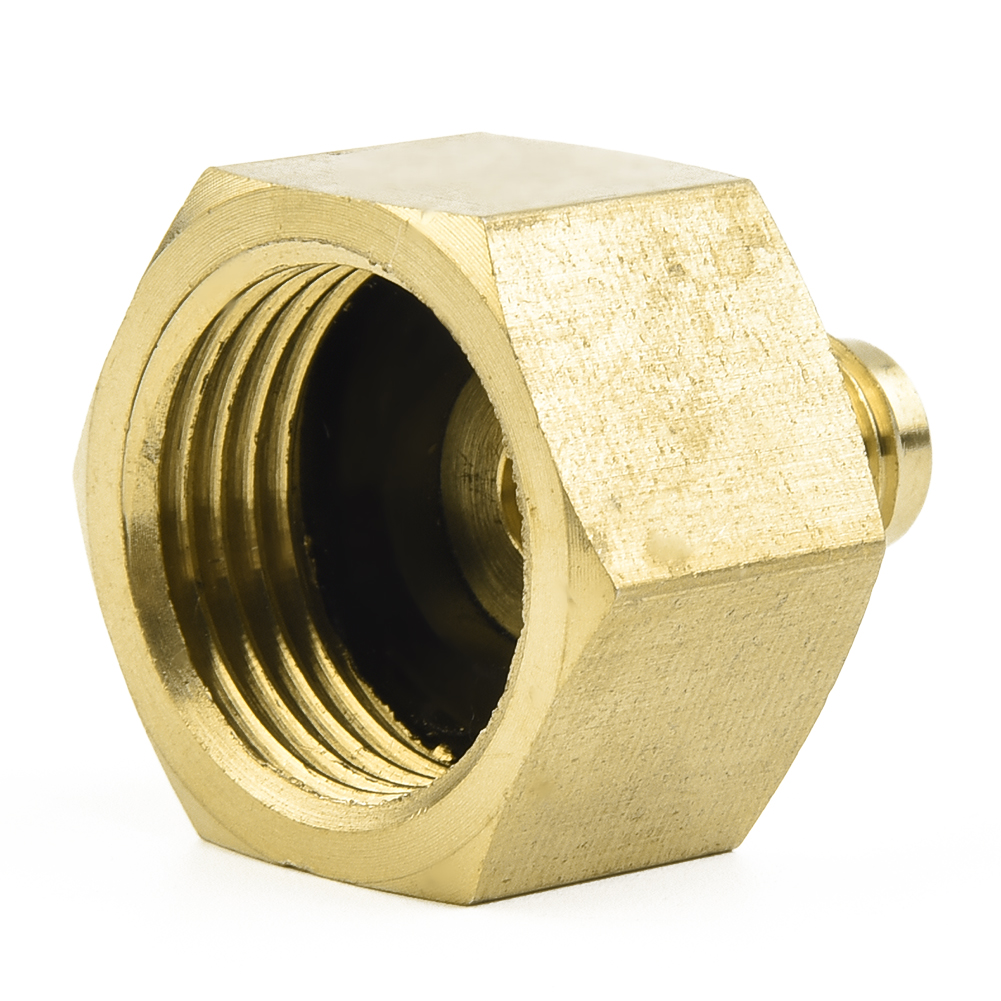 Adaptador de botella para acondicionador de coche, 5/8 multímetro de "A 1/4", Herramientas SAE, R134A