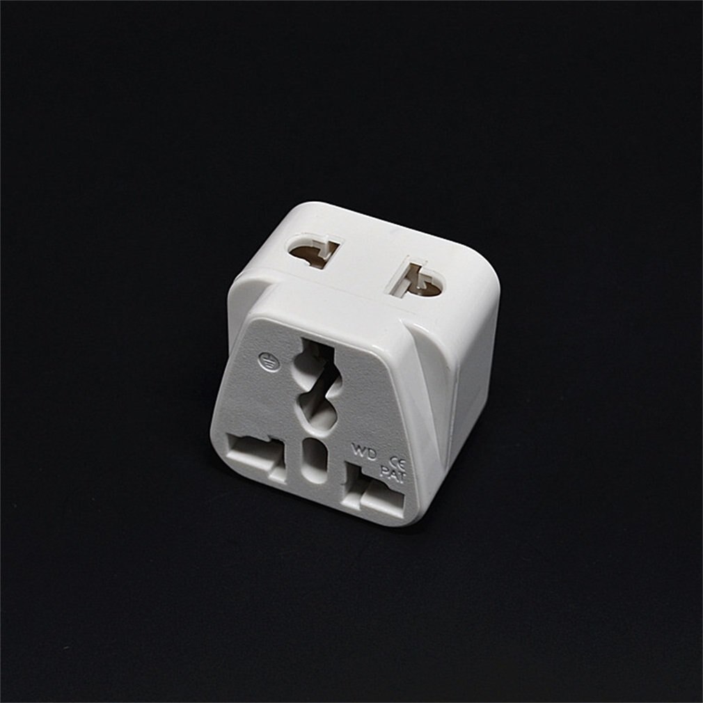 Wit Kleine Compacte En Lichtgewicht 2 Pin Ac Amerikaanse Usa Power Adapter Travel Converter Australië Uk Usa Eu