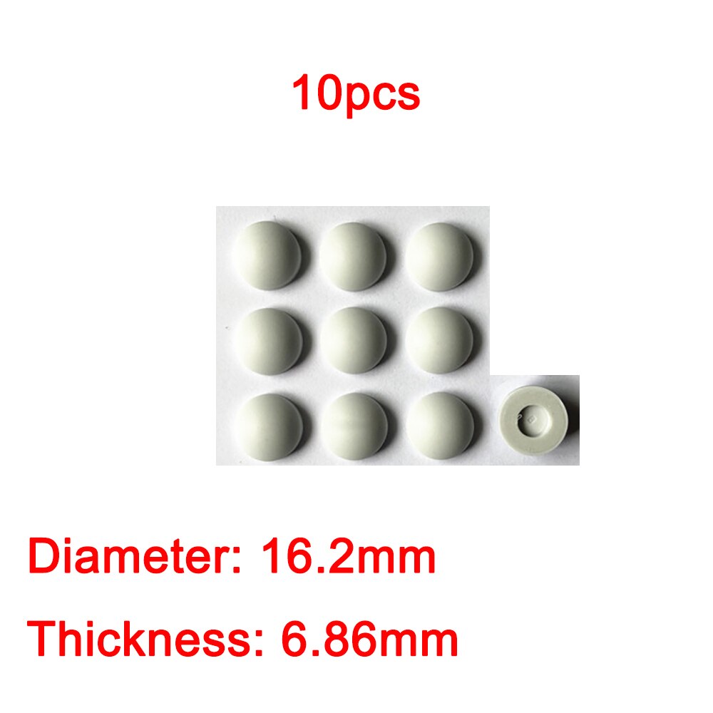Laptop rubber feet for Dell MSI Lenovo ASUS HP Acer Samsung light gray round feet Foot pad 16.2mm: 10pcs