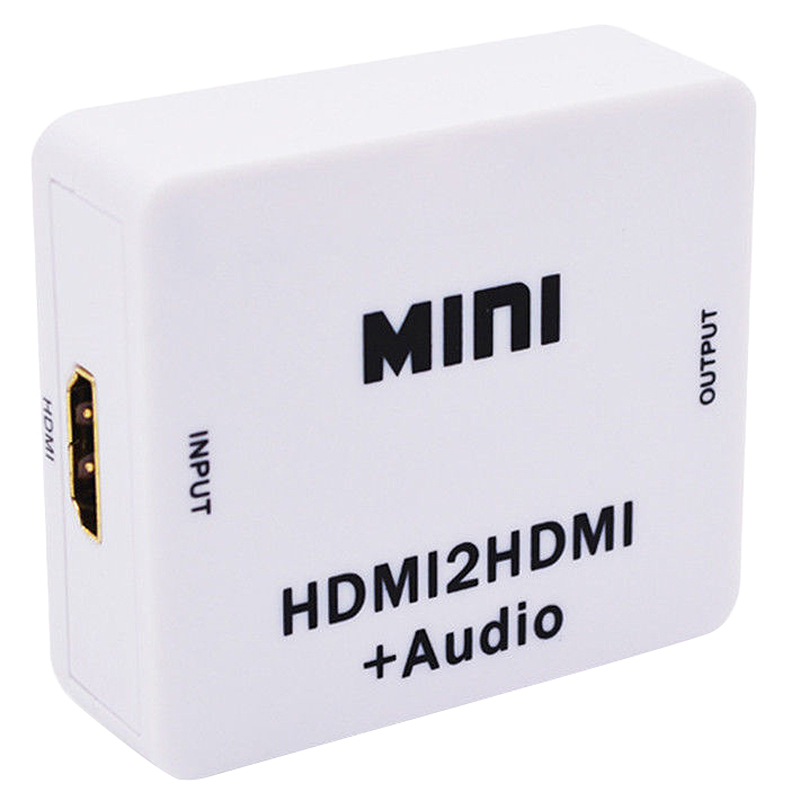 Abgn -1080P Hdmi Extractor Splitter Hdmi Digitale Naar Analoge 3.5Mm Out Audio Hdmi2Hdmi