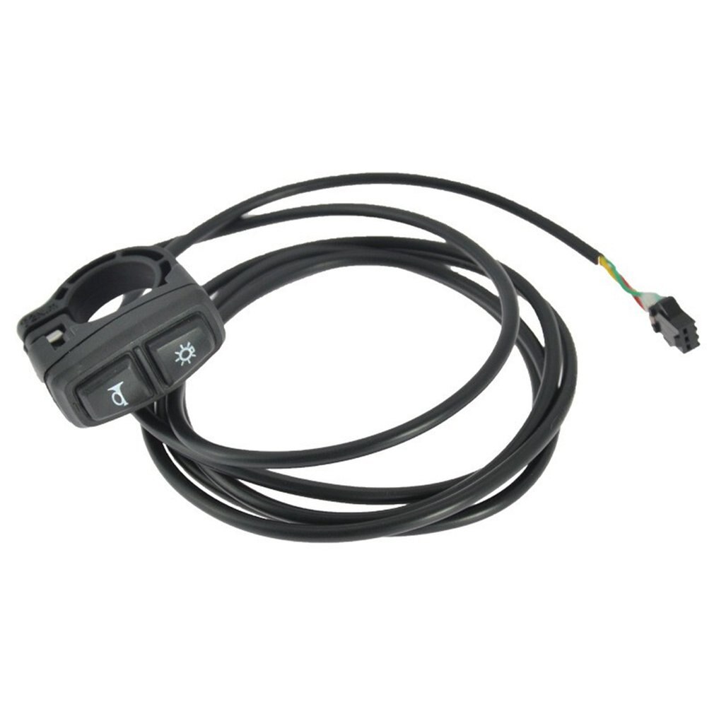 Elektrische Fiets Scooter Lichtschakelaar DK226 Ebike Lamp En Claxon Schakelaar DK336 Voor Motorfiets Knop Kan Controle Richtingaanwijzer: 2 in 1