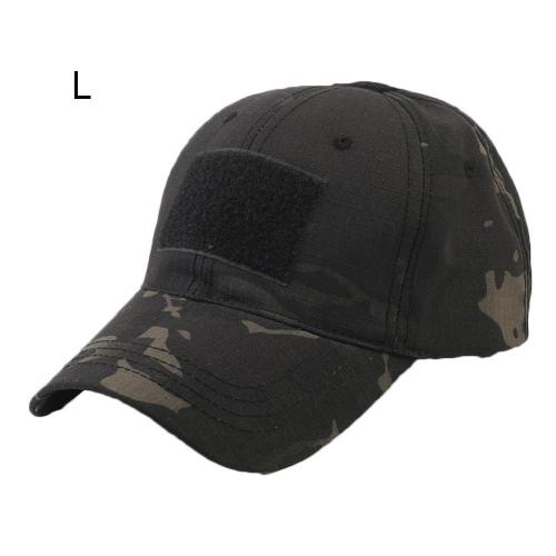 Men Cotton Camouflage Snake Baseball Cap Fishing Hat Anti Sun Outdoor Hunting Camouflage Jungle Hat Cycling Hiking Cap: L