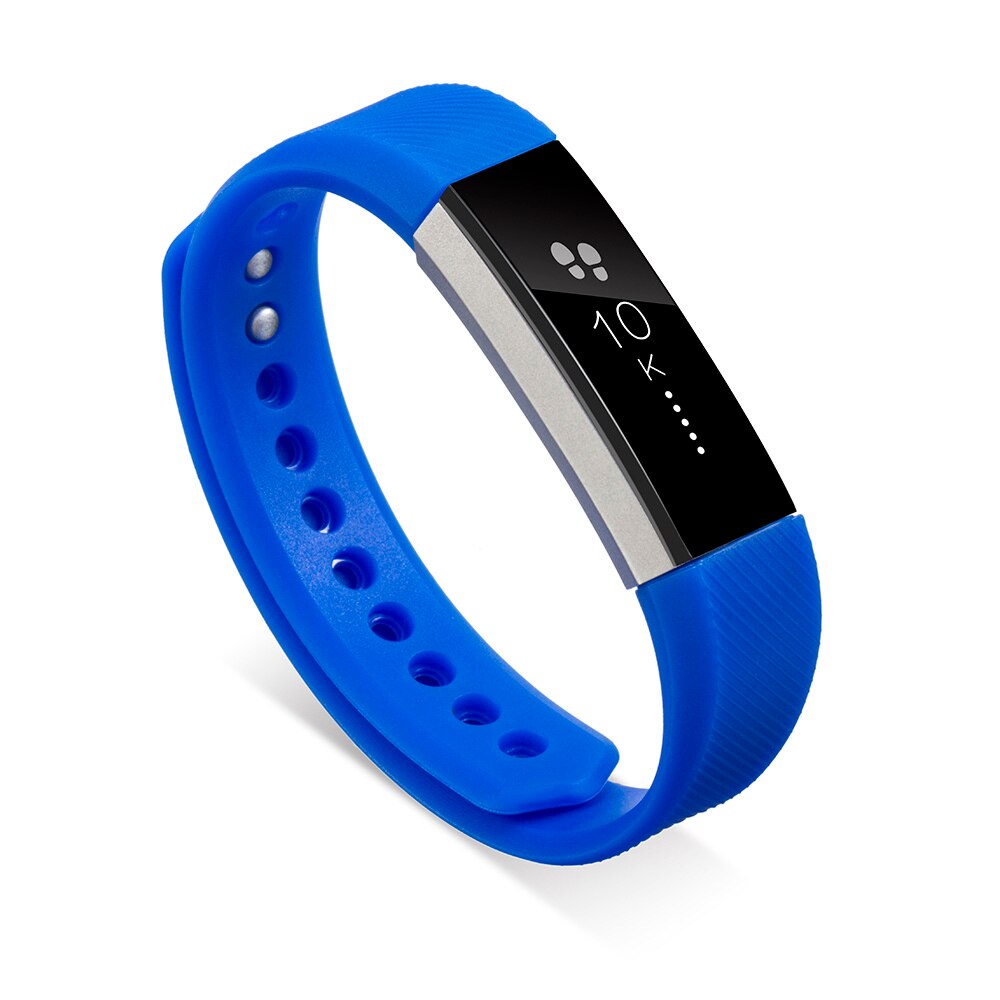 Zachte Siliconen Veilige Verstelbare Band Voor Fitbit Alta Band Polsband Riem Armband Horloge Vervanging Accessoires: 2