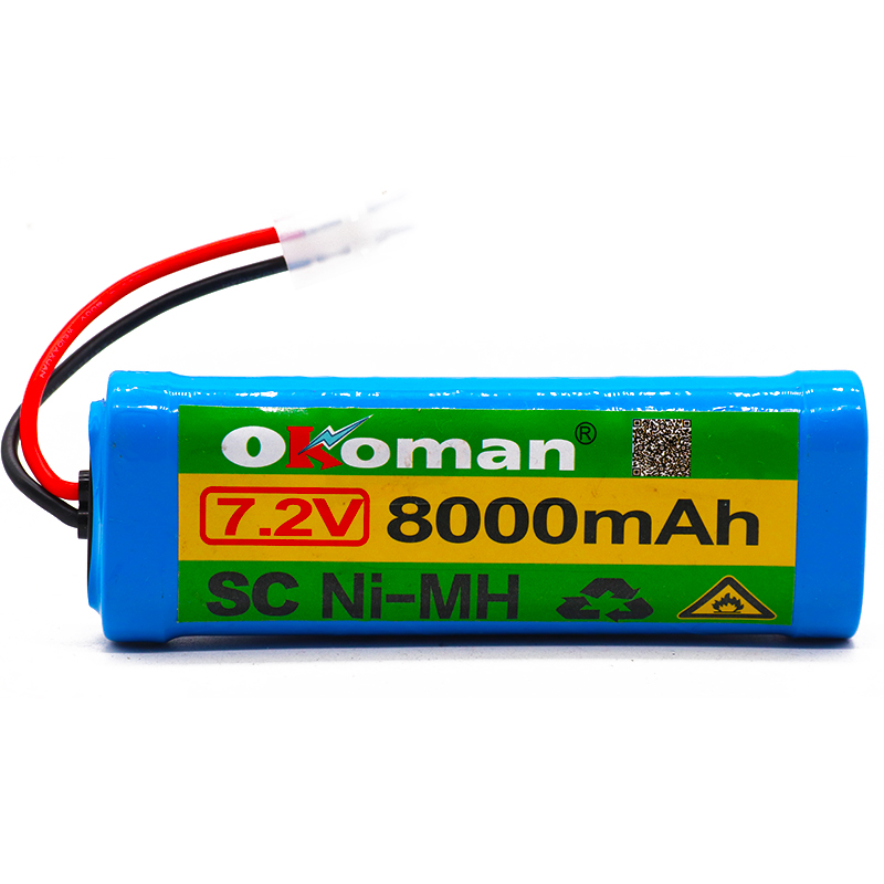 7.2V Battery 8000mAh NiMH Batteries Pack For RC Car Truck Buggy Boat Tank Ni-Mh Baterias gray supper power