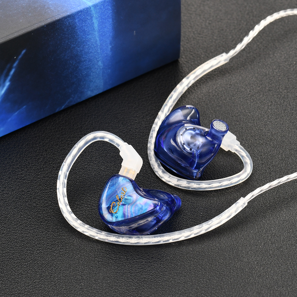 Auriculares intrauditivos Kinera Celest Wyvern Qing con micrófono de pluma desmontable, auriculares con Cable IEM para música Hifi,