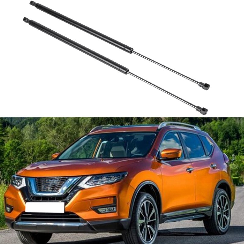 2x bil bagagerum bagklappen bagagerum gasfjeder chok lift stivere støtte stang arm bar til nissan x-trail  t31 2007
