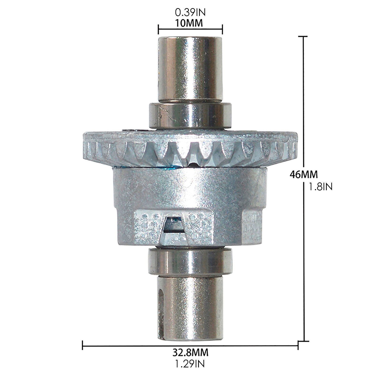 Metalen Differentieel + Belangrijkste Aandrijfas Deel Voor Xlh 9125 1/10 Rc Auto Rc Auto Accessoires Rc Onderdelen Accessoires #4