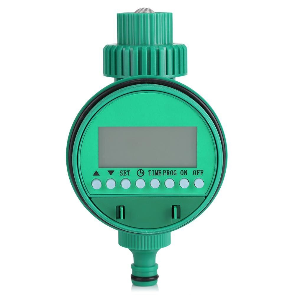Automatic Digital LCD EECOO Electronic Irrigation Timer Home Water Timer Plastic Garden Irrigation Controller Watering Programs: 2