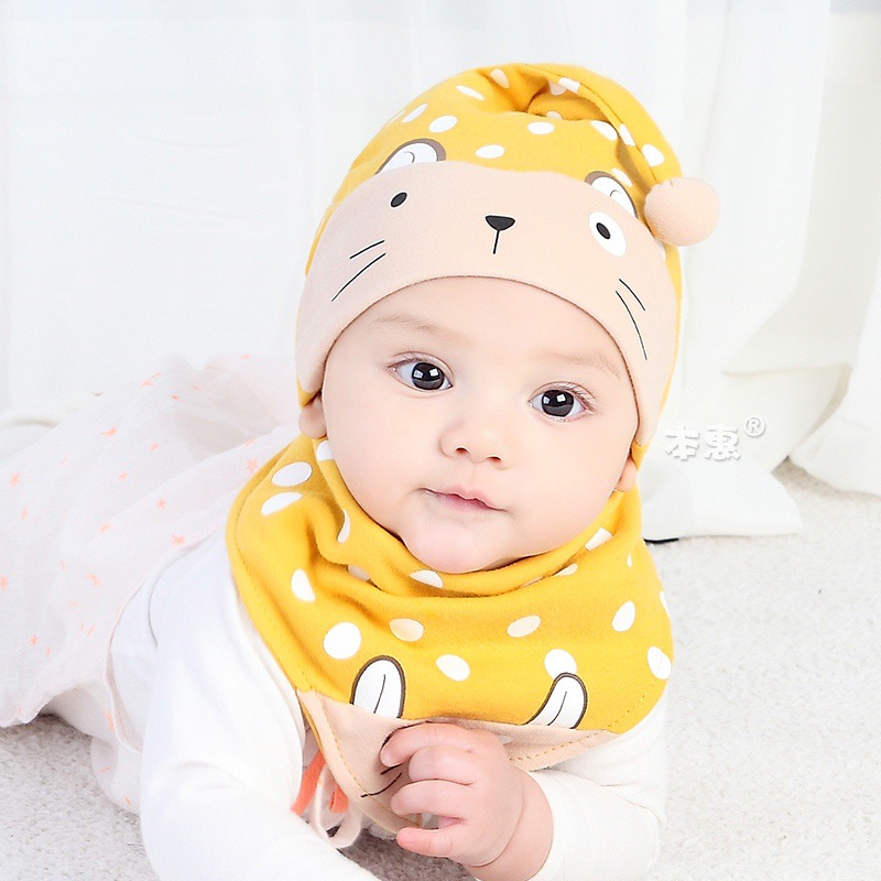 Style coréen-style ensemble de chapeau de tête costume bébé Phat deux pièces ensemble