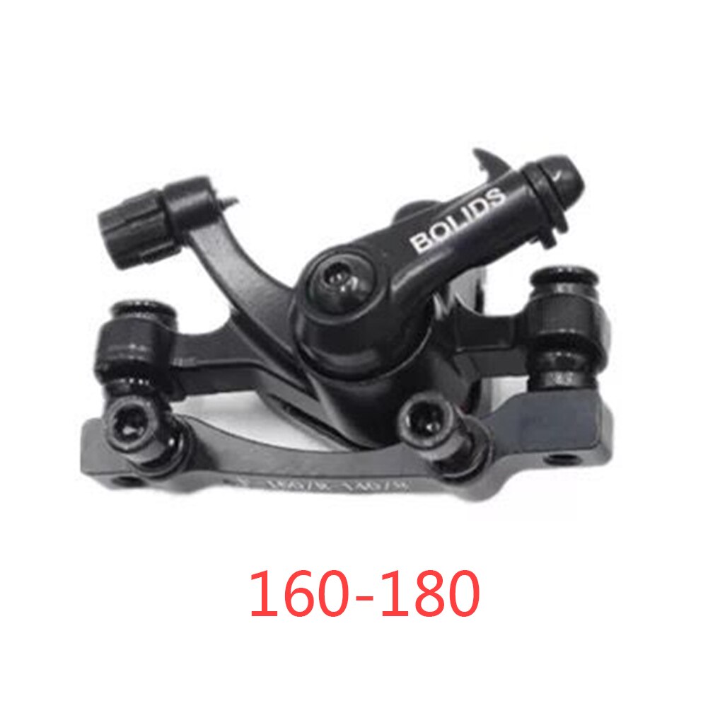Mountain Bicycle Front Rear Bike Disc Brake Mechanical Aluminium Alloy Cycling Adjustable Safety Riding Accessories Rustproof: 160 to 180