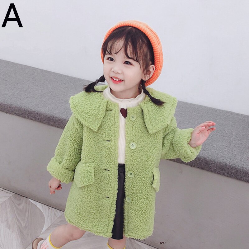 Goodstoworld Girls Hooded Jackets Polar Fleece Cute Girl Autumn Winter