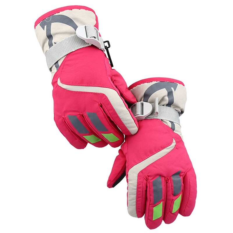 Gants de ski de plein air pour enfants | Gants d'hiver, épais, chauds, randonnée, imperméables, antidérapants, coupe-vent,