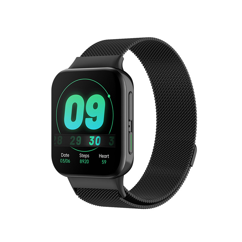 Correa de Metal de acero inoxidable para OPPO Watch, correa de bucle magnético para OPPO Watch 2, banda de reloj inteligente de 46MM y 41mm