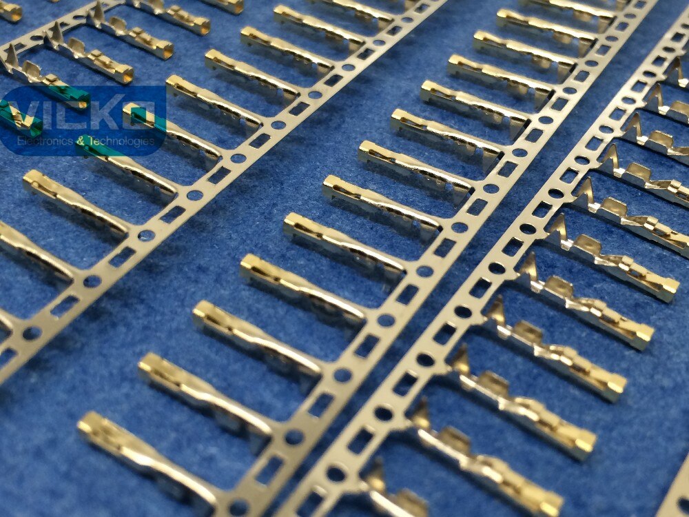 [VK] 200pcs Vrouwelijke Pin Dupont Connector Vergulde 2.54mm