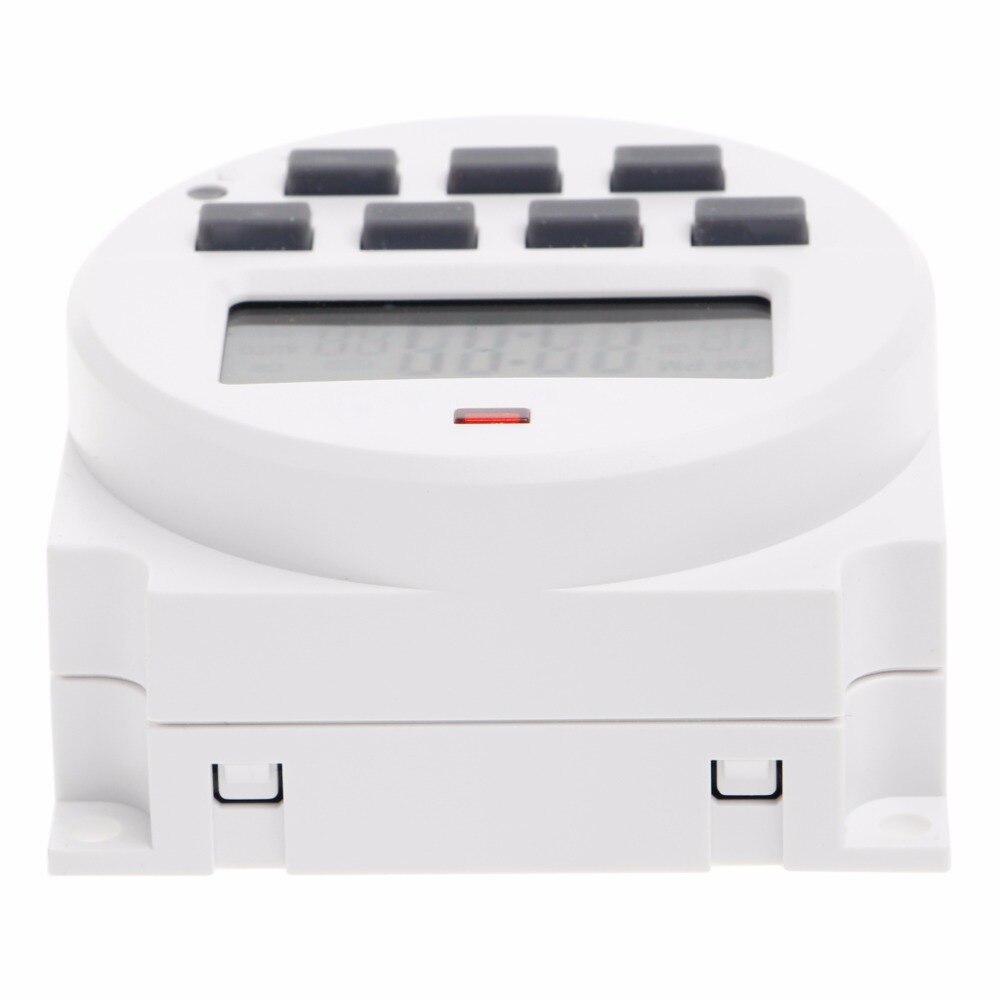 15.98 tommers lcd digital tidtaker 220v ac 7 dager programmerbar tidsbryter  tm618n-2 sifret tidtakere brytere