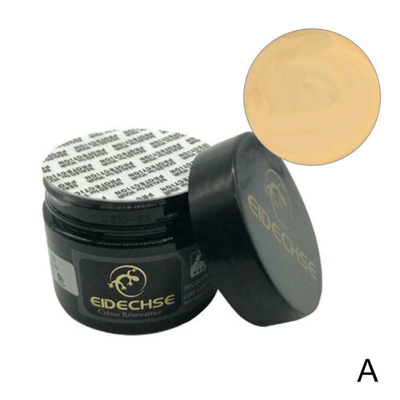 Leather Restoration Cream Vinyl Repair Kit Auto Car Seat Sofa Coats Holes Scratch Cracks Rips Liquid Leather Repair Restoration: 1