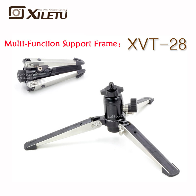 XILETU XVT28 monopode Support cadre raccord avec rotule et monopode de 3/8 pouces Interface vis pour Benro