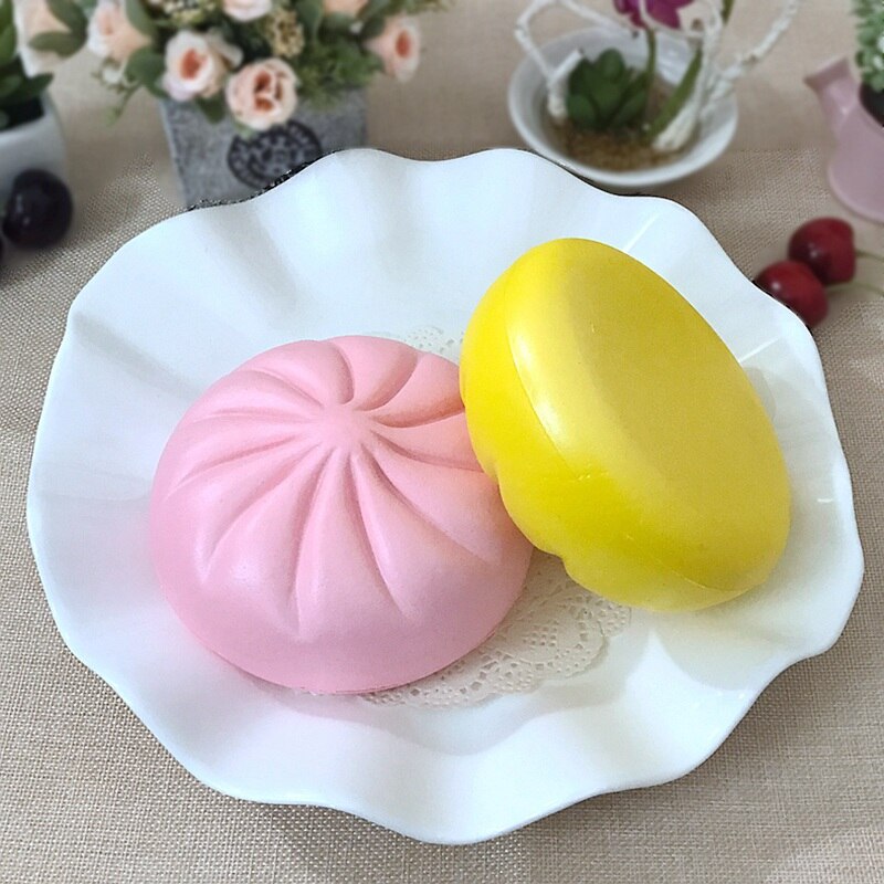 Simulering mat pu stor dampet svinekjøtt stekt brød modell rekvisitter slow rebound modell kabinett dekorasjon